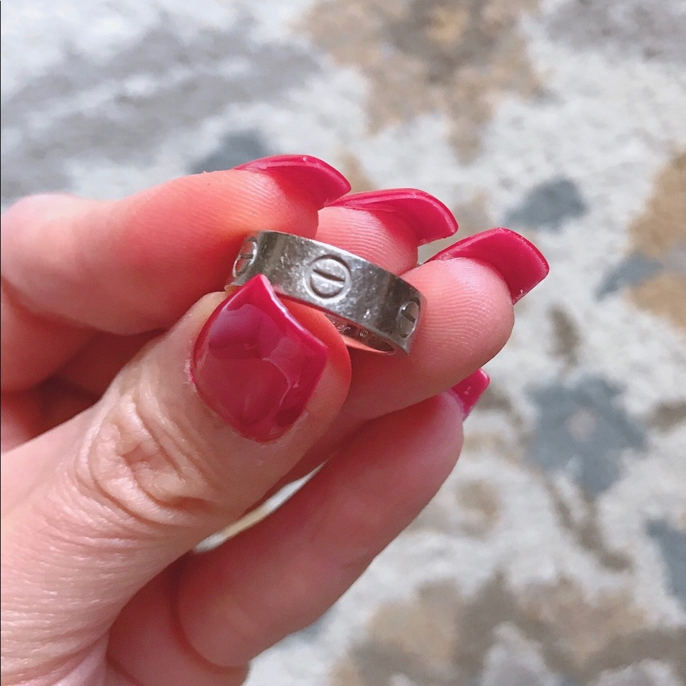 Authentic Cartier love ring